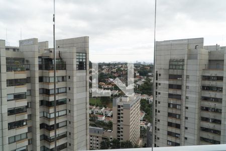 Vista da Sacada de kitnet/studio para alugar com 1 quarto, 41m² em Real Parque, São Paulo