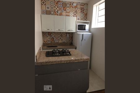 Cozinha de apartamento para alugar com 1 quarto, 27m² em Farroupilha, Porto Alegre