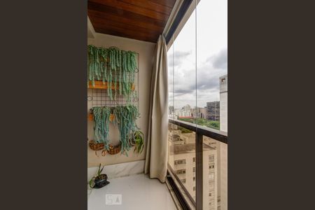 Varanda de apartamento para alugar com 1 quarto, 46m² em Cerqueira César, São Paulo