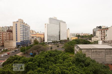 Vista de kitnet/studio para alugar com 1 quarto, 35m² em Cidade Baixa, Porto Alegre