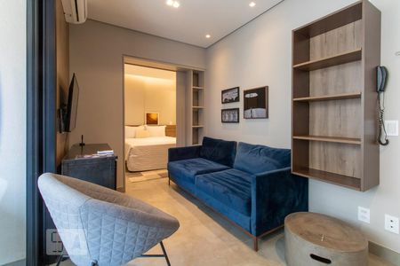 Sala de apartamento para alugar com 1 quarto, 33m² em Pinheiros, São Paulo