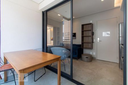 Varanda de apartamento para alugar com 1 quarto, 33m² em Pinheiros, São Paulo