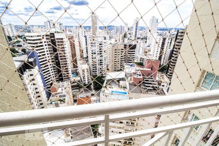 Varanda da Suíte 1 - Vista de apartamento para alugar com 3 quartos, 190m² em Setor Oeste, Goiânia