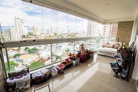 Varanda 1 da Sala  de apartamento para alugar com 3 quartos, 190m² em Setor Oeste, Goiânia