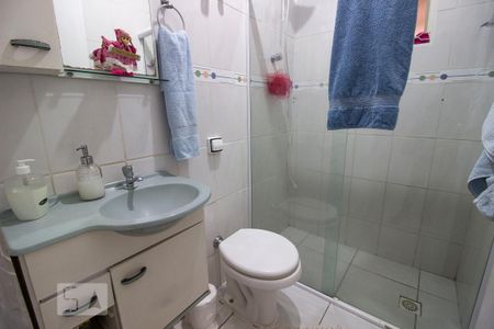 Banheiro da Suíte de casa para alugar com 3 quartos, 85m² em Parque Residencial Jundiaí, Jundiaí