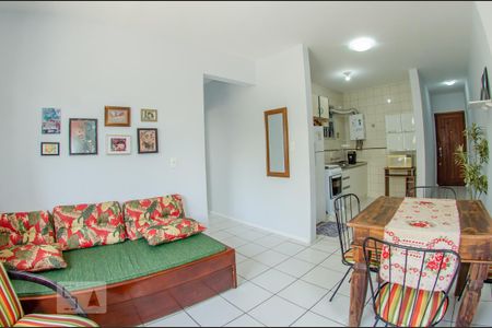 Sala de apartamento para alugar com 1 quarto, 50m² em Jurerê Internacional, Florianópolis
