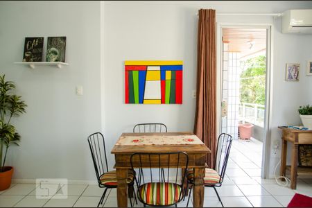 Sala de apartamento para alugar com 1 quarto, 50m² em Jurerê Internacional, Florianópolis
