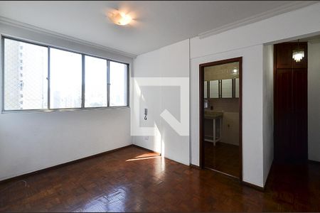 Sala  de apartamento para alugar com 1 quarto, 40m² em Lourdes, Belo Horizonte