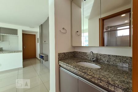 Banheiro de apartamento para alugar com 1 quarto, 43m² em Centro, Belo Horizonte