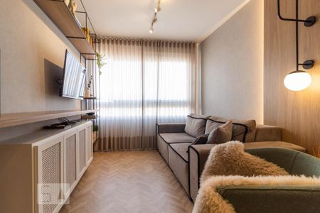 Sala de apartamento para alugar com 2 quartos, 65m² em São João, Porto Alegre