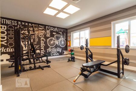 Área comum - Academia de apartamento para alugar com 2 quartos, 65m² em São João, Porto Alegre