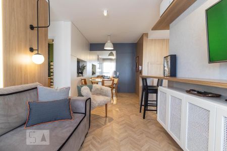 Sala de apartamento para alugar com 2 quartos, 65m² em São João, Porto Alegre