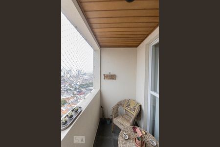 Varanda Sala de apartamento à venda com 2 quartos, 56m² em Vila Bertioga, São Paulo