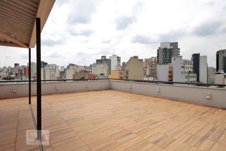 Studio à venda com 28m², 1 quarto e sem vagaTerraço / Churrasqueira