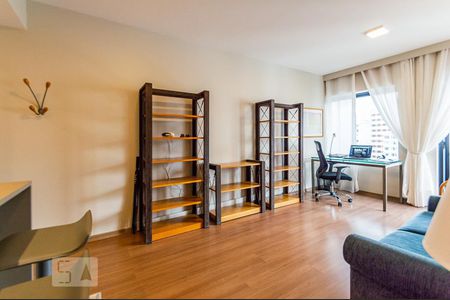 Sala de apartamento à venda com 1 quarto, 48m² em Santa Cecília, São Paulo