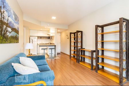 Sala de apartamento à venda com 1 quarto, 48m² em Santa Cecília, São Paulo