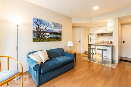 Sala de apartamento à venda com 1 quarto, 48m² em Santa Cecília, São Paulo