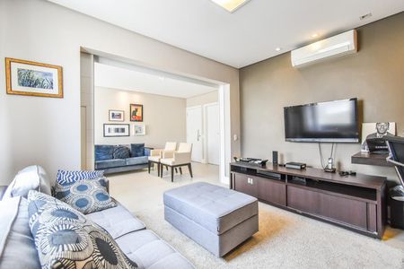 Sala de Estar de apartamento à venda com 2 quartos, 98m² em Jardim Paulista, São Paulo