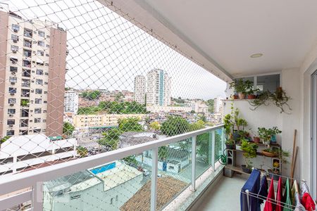 Varanda da Sala  de apartamento à venda com 2 quartos, 70m² em Icaraí, Niterói