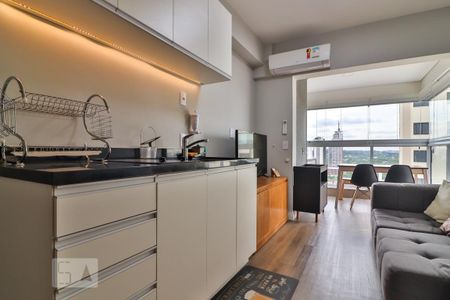 Sala de apartamento para alugar com 1 quarto, 35m² em Pinheiros, São Paulo