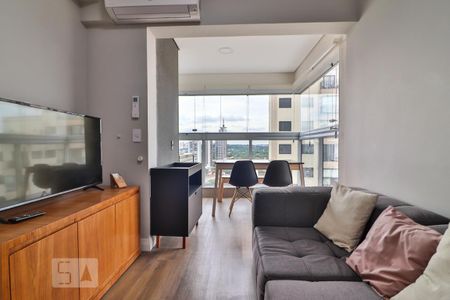 Sala de apartamento para alugar com 1 quarto, 35m² em Pinheiros, São Paulo