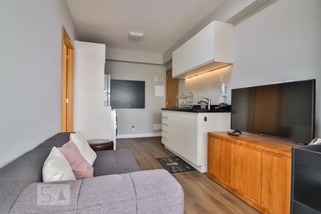Sala de apartamento para alugar com 1 quarto, 35m² em Pinheiros, São Paulo