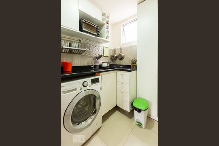 Cozinha de kitnet/studio para alugar com 1 quarto, 30m² em Bela Vista, São Paulo