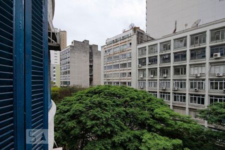 Vista de kitnet/studio para alugar com 1 quarto, 28m² em República, São Paulo