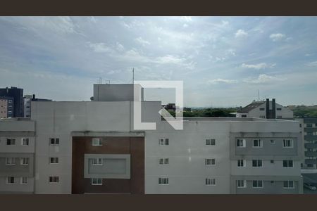 Vista da sala de apartamento para alugar com 1 quarto, 30m² em Água Verde, Curitiba