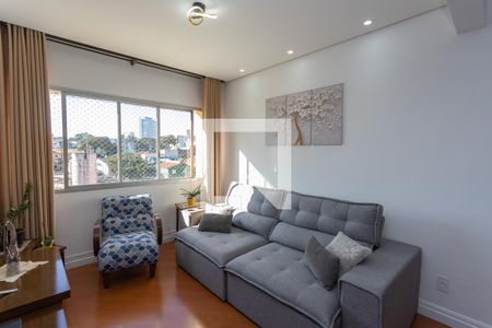 Sala  de apartamento à venda com 3 quartos, 88m² em Centro, Diadema