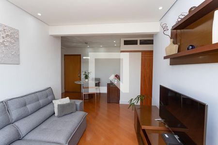 Sala  de apartamento à venda com 3 quartos, 88m² em Centro, Diadema