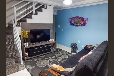 Sala de casa à venda com 2 quartos, 84m² em Parque João Ramalho, Santo André