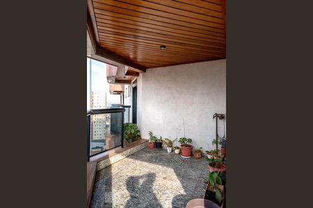 Varanda  de apartamento à venda com 3 quartos, 187m² em Vila Santo Estevão, São Paulo