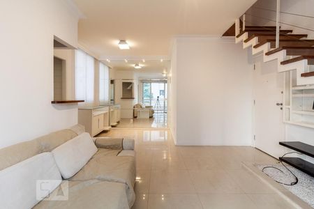 Sala de apartamento para alugar com 2 quartos, 80m² em Indianópolis, São Paulo