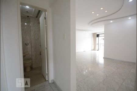 Sala - Corredor - Lavabo de apartamento à venda com 4 quartos, 166m² em Freguesia de Jacarepaguá, Rio de Janeiro