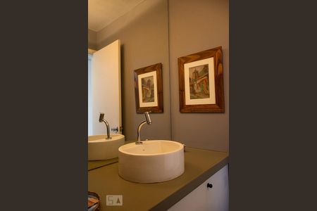 Lavabo de apartamento à venda com 3 quartos, 198m² em Centro, Santo André