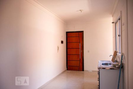 Sala/Cozinha de apartamento à venda com 2 quartos, 74m² em Vila America, Santo André