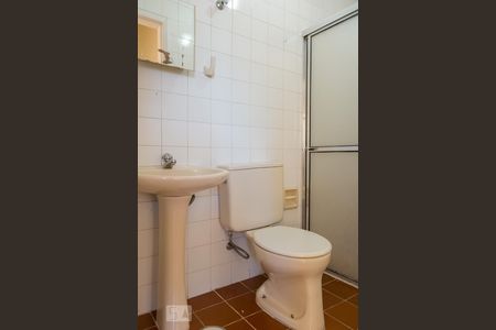 Banheiro Social de apartamento à venda com 1 quarto, 57m² em Rudge Ramos, São Bernardo do Campo