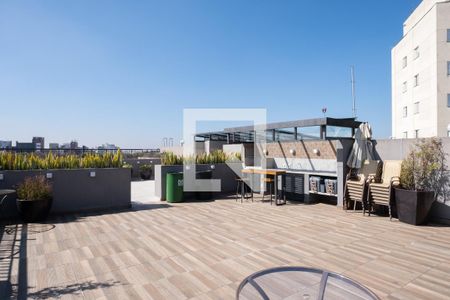 Área comum - Área Gourmet de kitnet/studio à venda com 1 quarto, 28m² em Mirandópolis, São Paulo
