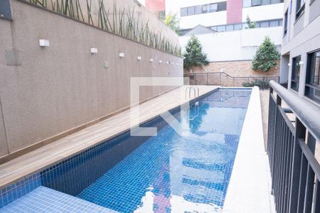 Área comum - Piscina de kitnet/studio à venda com 1 quarto, 28m² em Mirandópolis, São Paulo