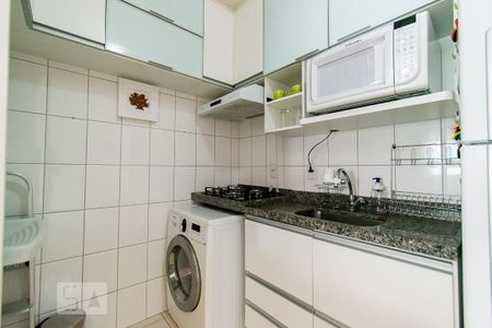 Studio para alugar com 28m², 1 quarto e sem vaga Studio para alugar com 28m², 1 quarto e sem vagaCozinha e Área de Serviço