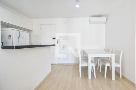 Sala de Jantar  de apartamento para alugar com 1 quarto, 50m² em Campo Belo, São Paulo