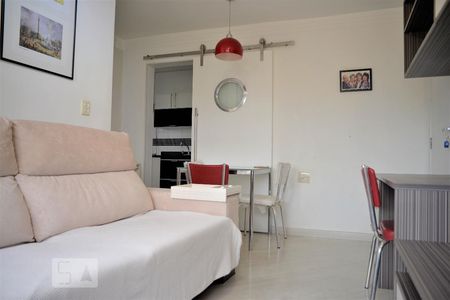 Sala de apartamento à venda com 1 quarto, 40m² em Bosque da Saúde, São Paulo