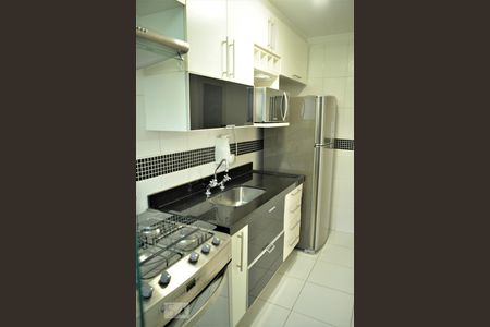 cozinha de apartamento à venda com 1 quarto, 40m² em Bosque da Saúde, São Paulo
