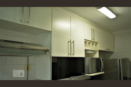 cozinha de apartamento à venda com 1 quarto, 40m² em Bosque da Saúde, São Paulo