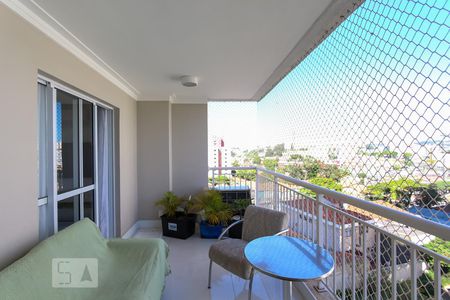 Varanda da Sala de apartamento para alugar com 3 quartos, 110m² em Jardim Vazani, São Paulo