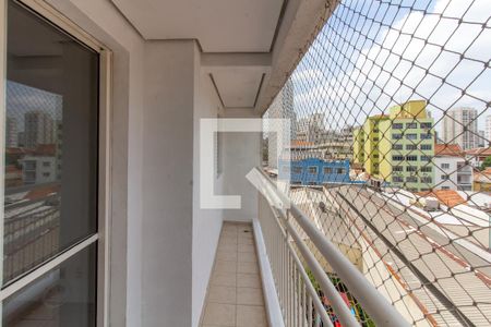 Varanda da Sala de apartamento à venda com 2 quartos, 60m² em Lapa, São Paulo