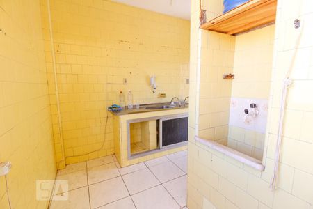 Apartamento à venda com 30m², 2 quartos e 1 vagaDetalhe da area de serviço / cozinha