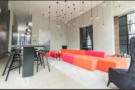 Apartamento para alugar com 30m², 1 quarto e 1 vagaHall Social - Condomínio