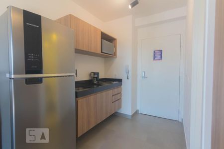 Cozinha de apartamento para alugar com 1 quarto, 30m² em Vila Cordeiro, São Paulo